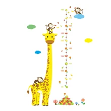 Дальномер, диаграмма роста, наклейки, измеритель, линейка, Декор, детская комната, наклейки на стену, детские наклейки на стены, измеритель высоты, винил