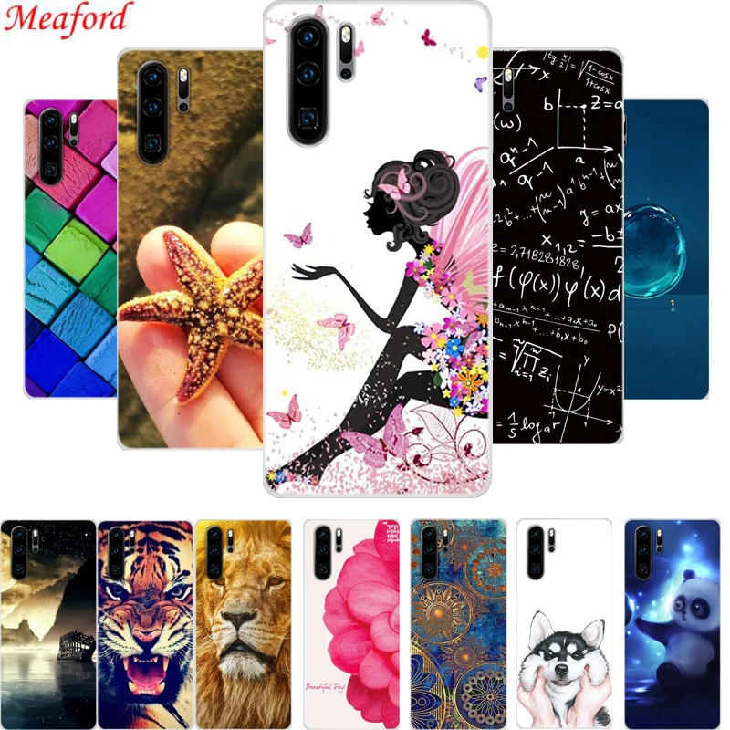 

For Huawei P30 Pro Case P30Pro Funda Cute Print Silicone Soft TPU Phone Case For Huawei P30 Pro Case Back Cover P 30 Pro Coque