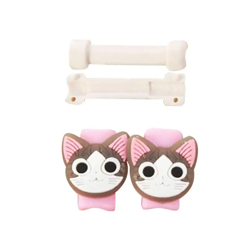 

Cartoon Cable Protector Data Line Cord Protector Protective Case Cable Winder Cover Soft Rubber For IPhone USB Charging Cable