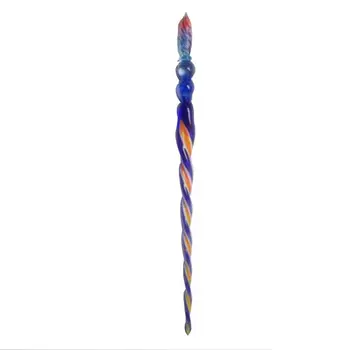 

Creative Glass Drowning Pen Color Ink Threaded Body Dip Pen Creative Glass Pen With Pen Holder For Student