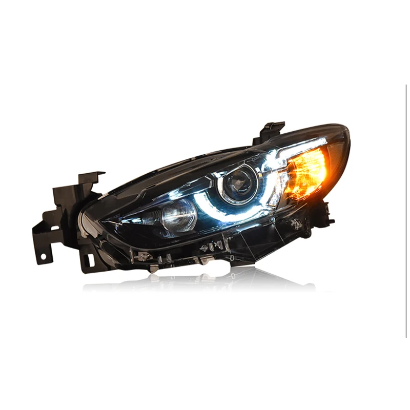 Roadot для Mazda6 ATENZA Mazda 6 bi ксеноновая линзы ближнего автомобиль стиль светодиодный HID