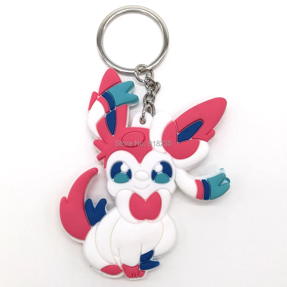 20/лот 9 видов стилей Umbreon Evee Espeon Jolteon vaporion Flareon Glaceon Leafeon Sylveon брелок куклы