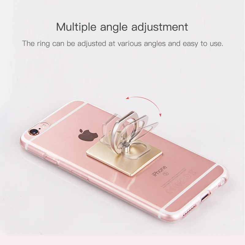 Phone Finger Ring Holder For iPhone 7 Holder Mobile Phone Stand For Xiaomi Note 5 Pocophone F1 For Huawei p20 Lite Samsung