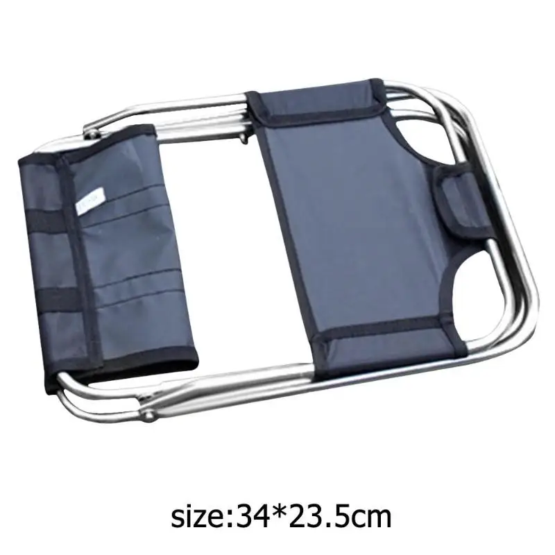 Outdoor Folding Chair 7075 Aluminum Alloy Camping Chair Easy Carry BBQ Stool Folding Stool Portable Office Home Furniture