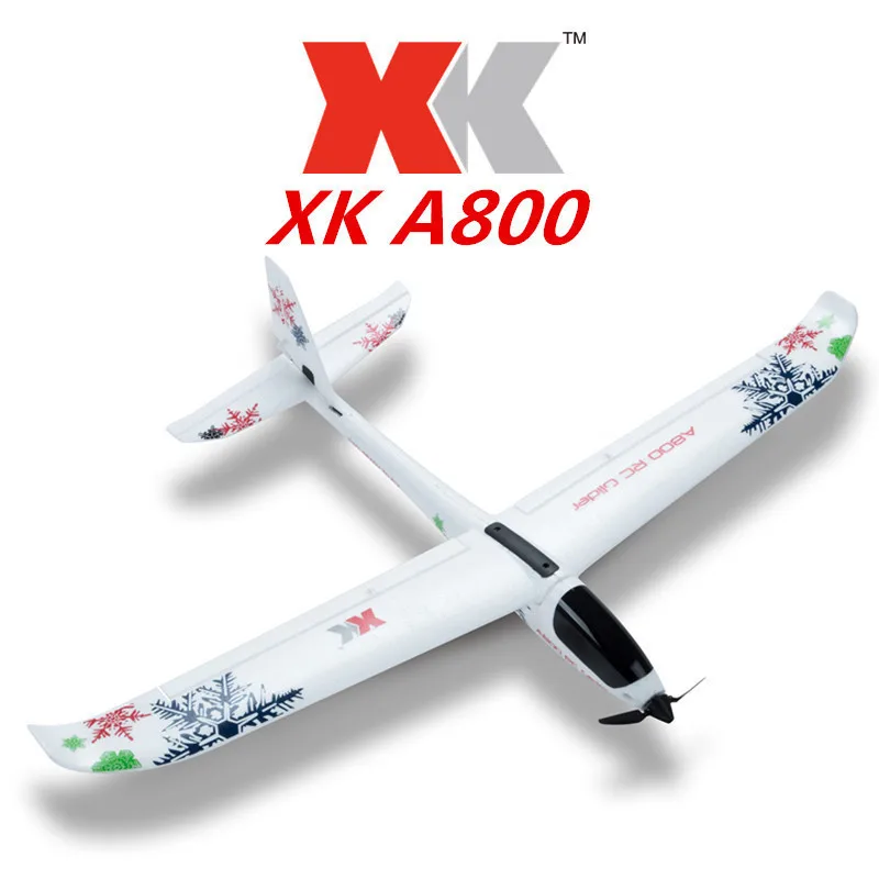 WLtoys XK A800 2.4Ghz 5CH RC Airplane with 3D/6G Mode 780mm Wingspan EPO Fly Wing Aircraft Fixed Wing Airplane RTR