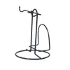 Multiple Hooks Mug Holder Innovative Glass Cup Rack Tea Black Coffee Anti-Rust Coated Steel Display Stand 2
