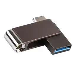 16 г USB3.0 Тип-C Флешка флэш-накопитель расширения памяти поворотный для телефона #4