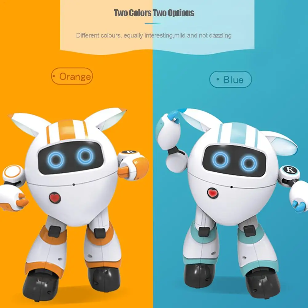 

Remote Control Family Toys Robot 7 Major Functions POP Science For Kids Recording Touch Singing Dancing Puzzle Robot Toys
