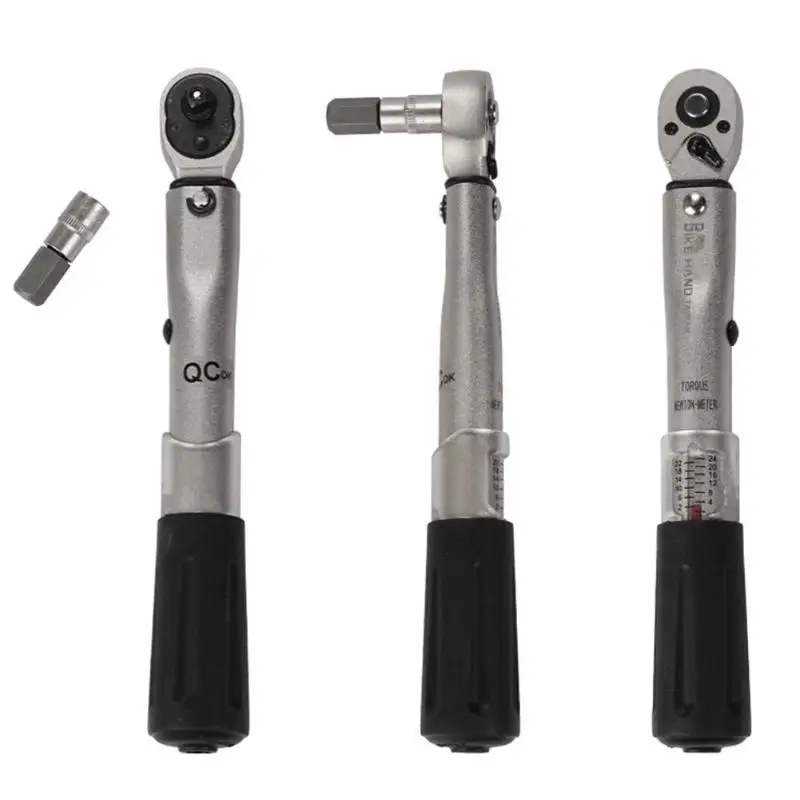 

Alloy Steel Bicycle Repair Torque Wrench Multifunctional Precise Ratchet Bike Repair Spanner Key Hand Tools Easy Operation