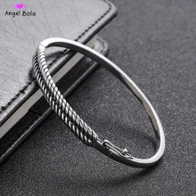 Винтажный античный серебряный Будда Браслеты Ручной Работы перо Листья крученый браслет браслеты и браслеты с логотипом