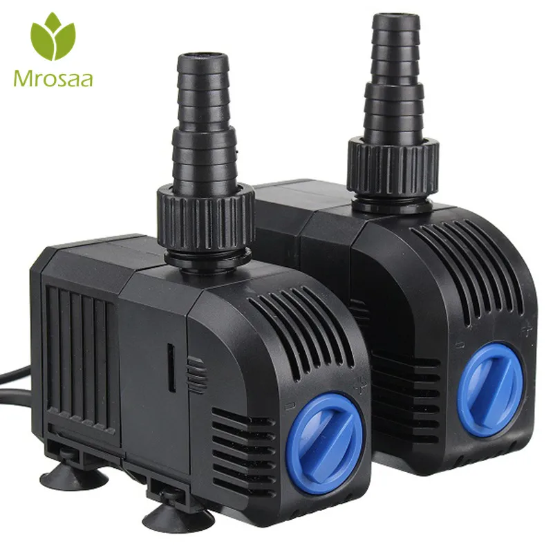 

Fish Tank Water Pumbs Submersible Pump Fountain Quiet Adjustable Water pump for Aquarium Fish Tank Hydroponics Pools