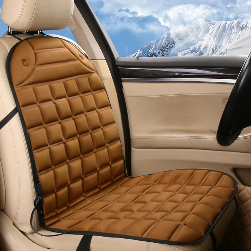 

Car Heated Seat Cushion Cover Mat Warmer Winter Autumn Heater Thermostat Temperature Control Accessories