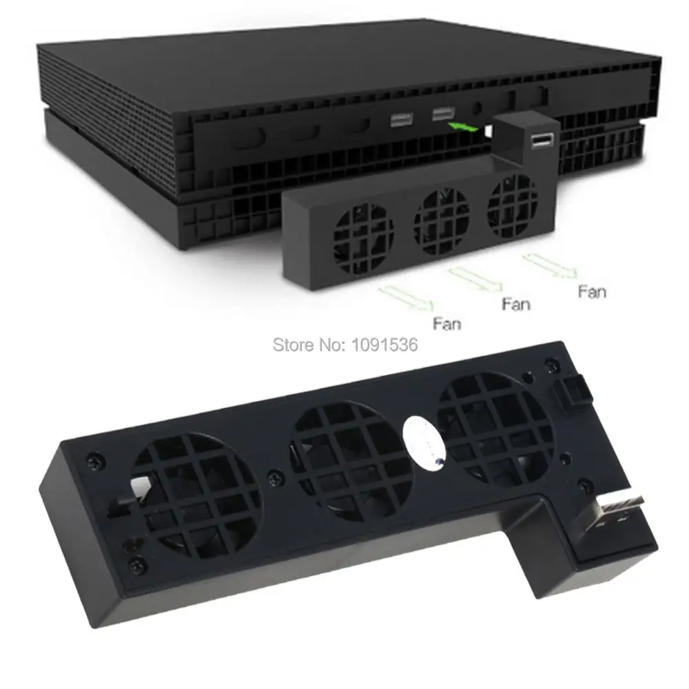 Новый Интеллектуальный Вентилятор охлаждения Внешний USB порт с 3 вентиляторами