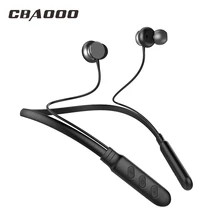 CBAOOO Bluetooth наушники магнитные Беспроводные наушники с шейным ремешком Спортивные Bluetooth наушники с микрофоном для iPhone Android