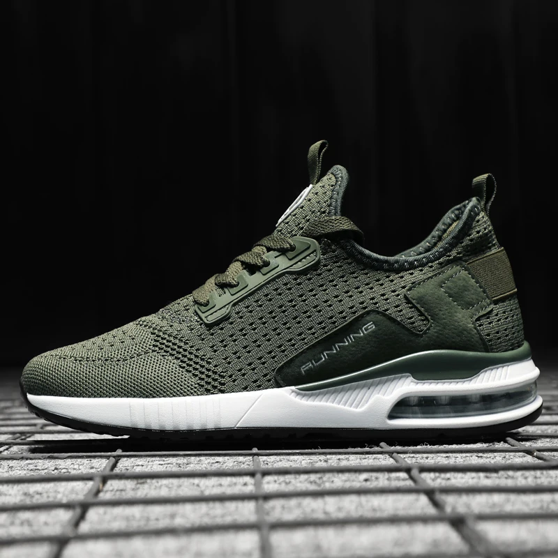 

Hemmyi Couple Sneakers Shoes Mesh Breathable Chaussure Homme Spring/Autumn Men Shoes Air Cushion Size 36-45 Support Dropshipping