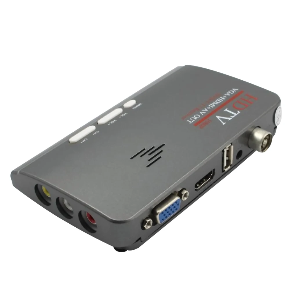 2018 Новый Цифровой HDMI DVB T/T2 dvbt2 ТВ VGA модный ресивер конвертер|Кабели HDMI| |
