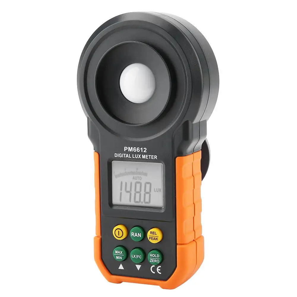 PEAKMETER светильник для фотографии цифровой фотометр высокой точности PM6612/PM6612L 200