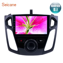 Seicane Android 8,1 2Din 9 «стерео для 2011 2012 2013 2014 2015 Ford Focus головное устройство gps плеер SWC заднего вида камера TPMS DVR