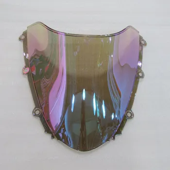 

For honda cbr1000rr cbr 1000 rr fireblade 2004 2005 2006 2007 Windshield iridium Screen Double bubble Motorcycle parts