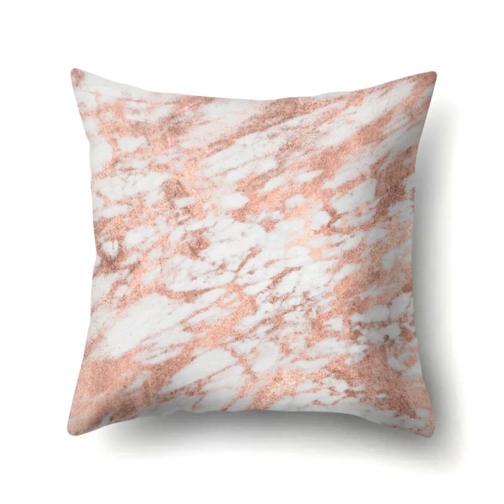 

Nordic Style Pillow Modern Minimalist Geometric Marble Rhombus Abstract Chair Cushion Home Decor For Office Coussin