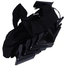 Adjustable over door straps bag hanger coat hook hat bag clothes storage rack home organizer creative housewares(black)