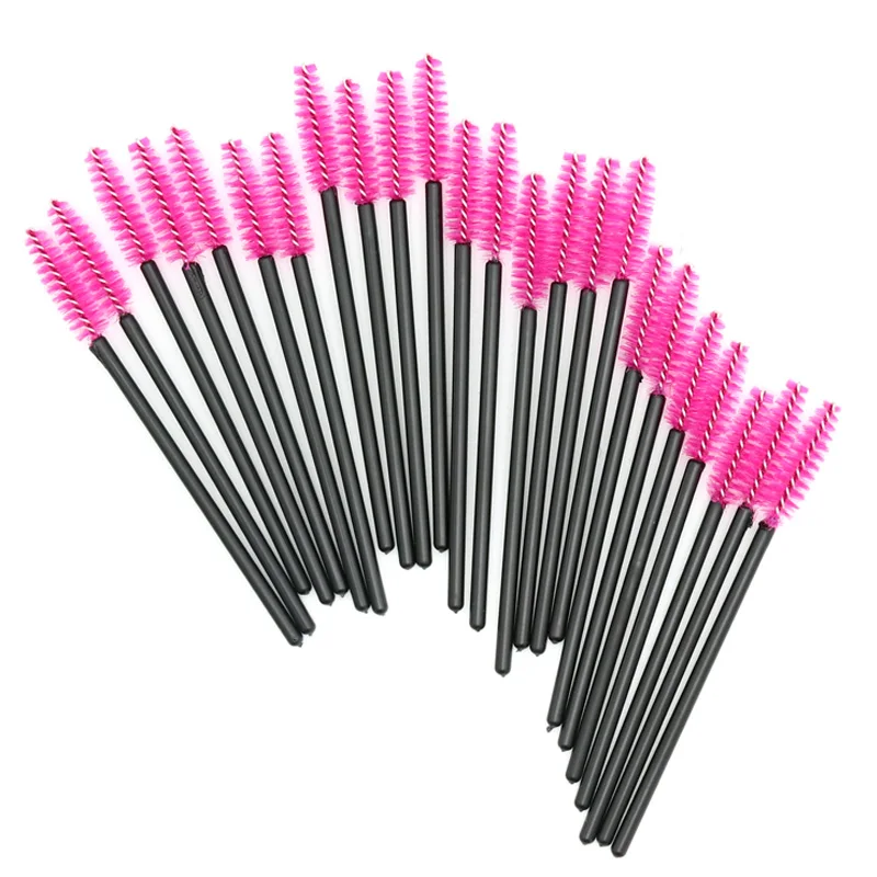 

50 pcs/pack Durable Micro Disposable Eyelash Brush Individual Extension Applicators Mascara Women Eyelash Brushes Cleaning Stick
