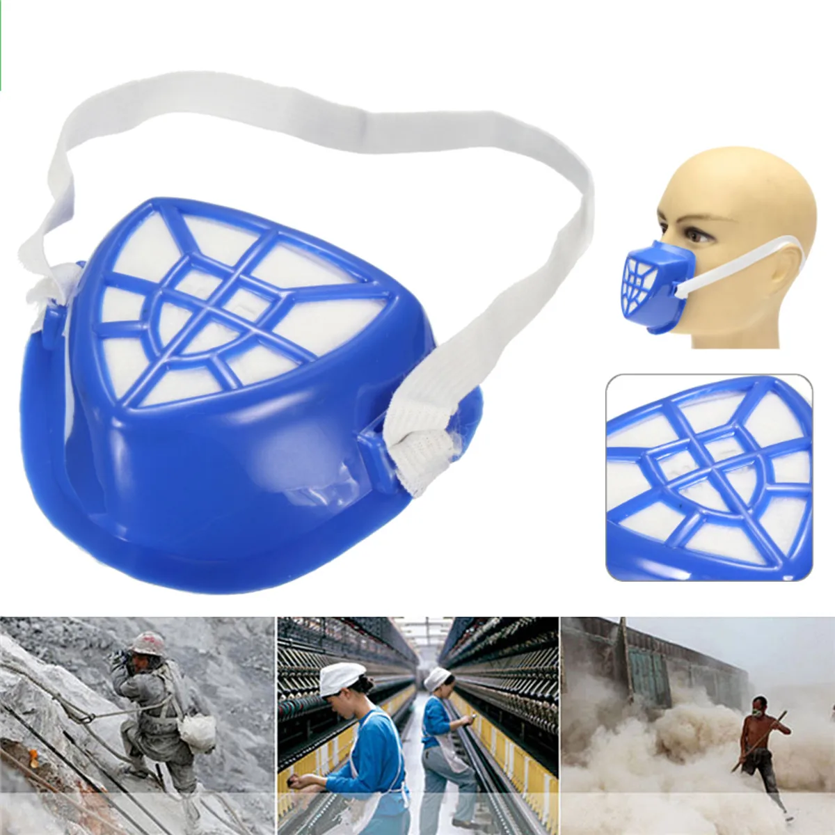 

High Quality Anti-Dust Respirator Face Protector Mask Filter Outdoor for Welder Welding Paint Spraying Cartridge Gas Mask Filter