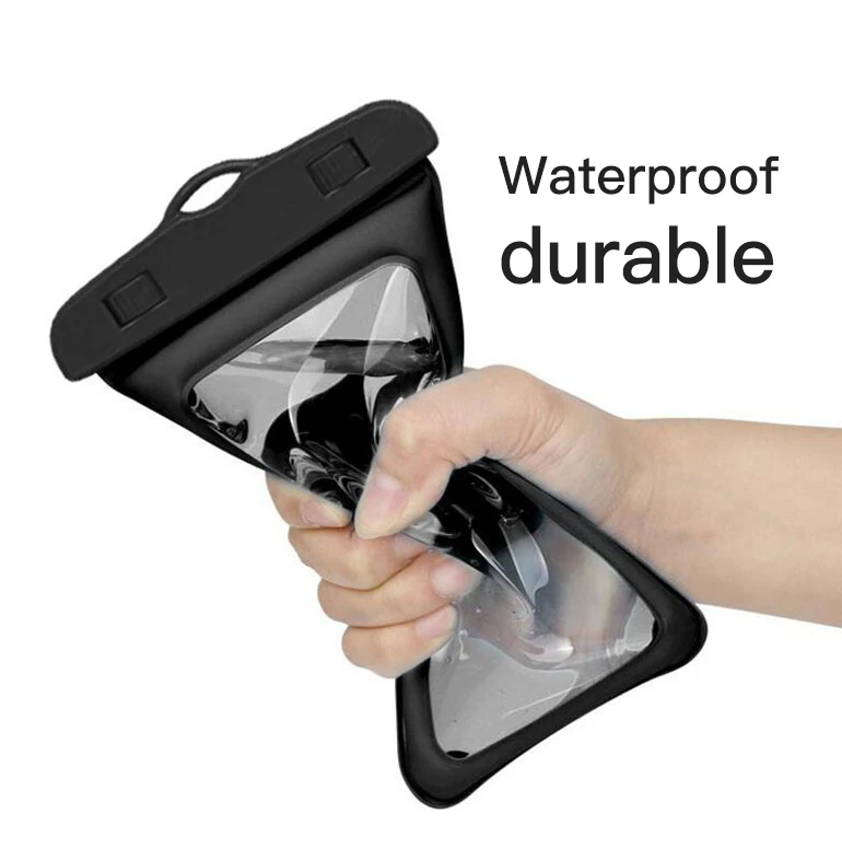 Подушка безопасности плавающие сумки для плавания водонепроницаемая сумка для телефона с сенсорным экраном подводный чехол для телефона для iphone 8 8s Универсальный 6,3 дюймов