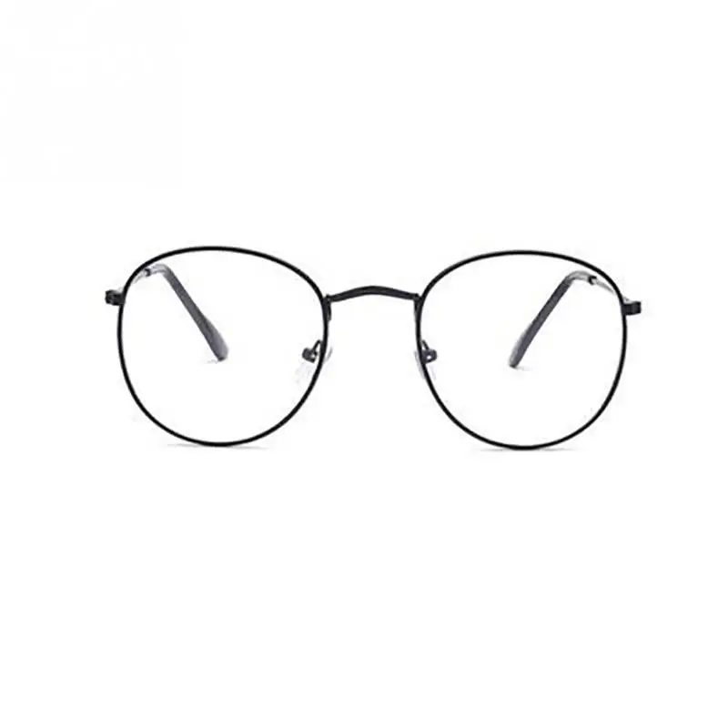 

Unisex Fashion Classic Gold Metal Frame Glasses women men Classical vintage style optical Glasses
