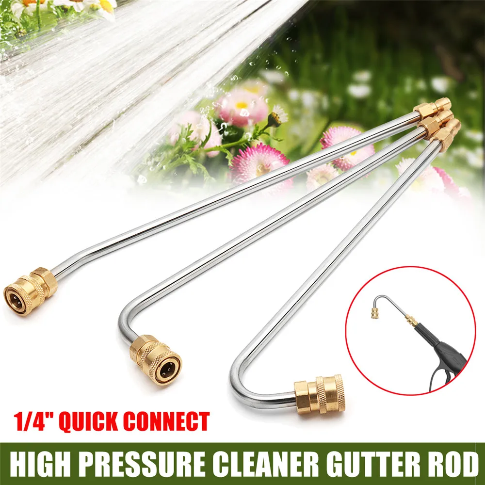 2 x 1//4/'/' 3600psi Metal Pressure Washer Angled Lance Extension U Shape /& 90°