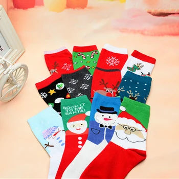

Christmas Cartoon Snow Short Cotton Socks Fashion Cute Winter Low Ankle Socks Art Women Cute Funny Patterned Socks Low Hot Sox