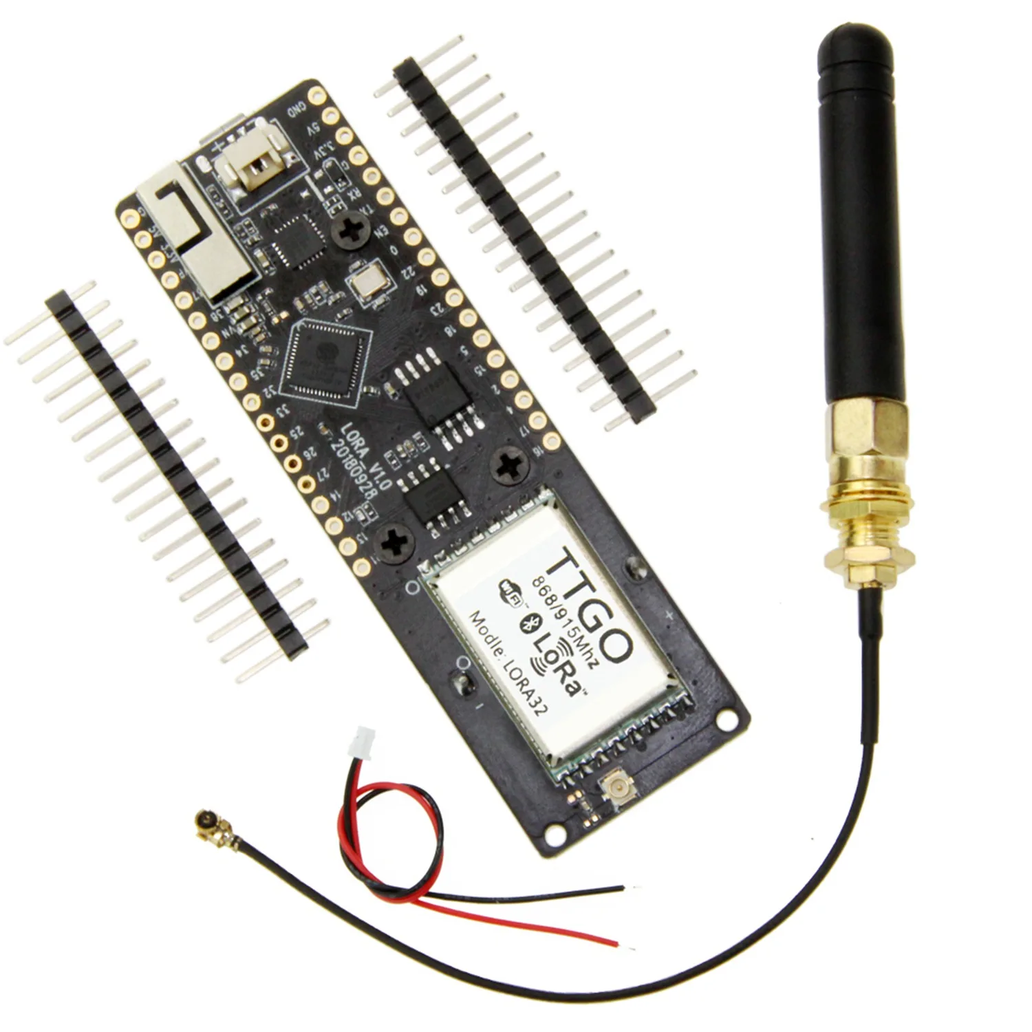 Ttgo T-Fox 27Dm Lora32 V1.1 915Mhz Esp32 Lora Oled 0 96 дюймовый Bluetooth Wifi беспроводной модуль Esp-32 |