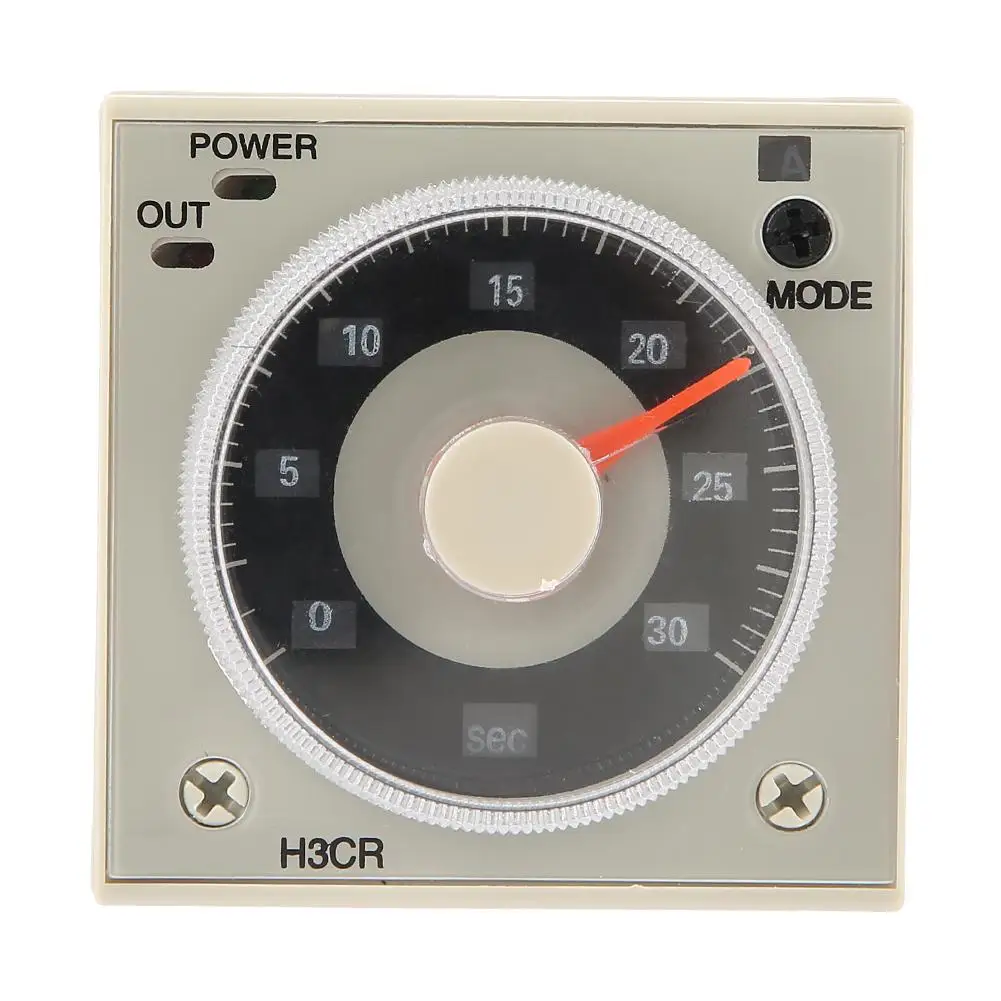 H3CR A реле времени задержки 0 5 S 300H управления ручкой 11 Pin 100 240VAC 125VDC 2019 2019|Реле| |