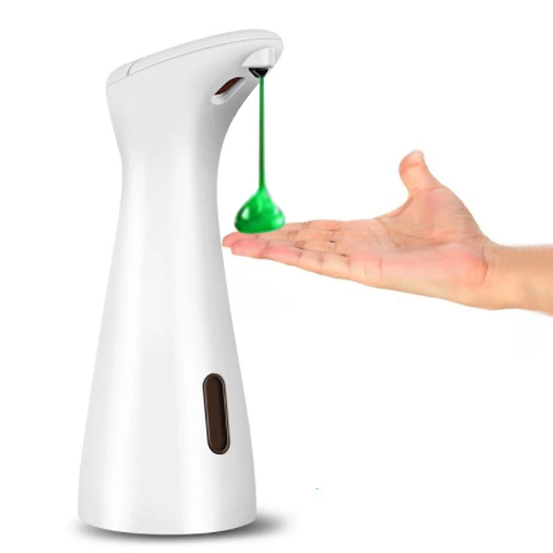 

New 200ML Automatic Foam Soap Dispenser Machine Touchless Waterproof Anti-Infrared Liquid Soap Containers For Kitchen Bathroom