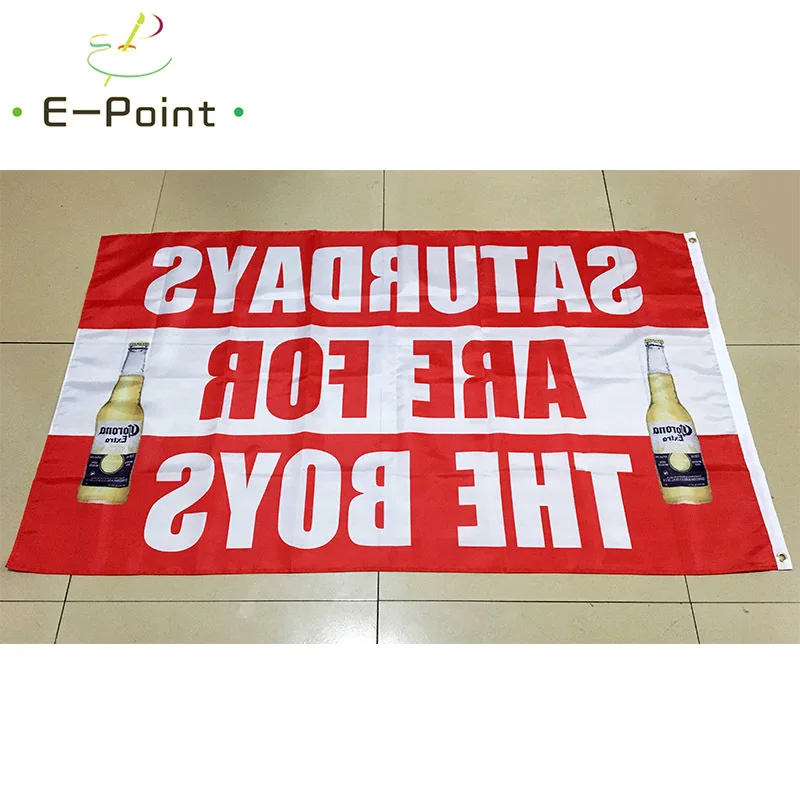 Флаг с надписью корона для мальчиков размер 3 фута * 5 футов (90*150 см) рождественские