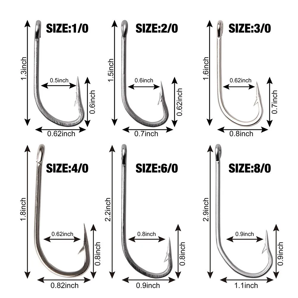 Гиена 130 шт./кор. Stainelss Сталь удлиненное Океаническая лодка большие глаза крюка рыболовных крючков с бородкой и с 20 штук рыболовные бусины