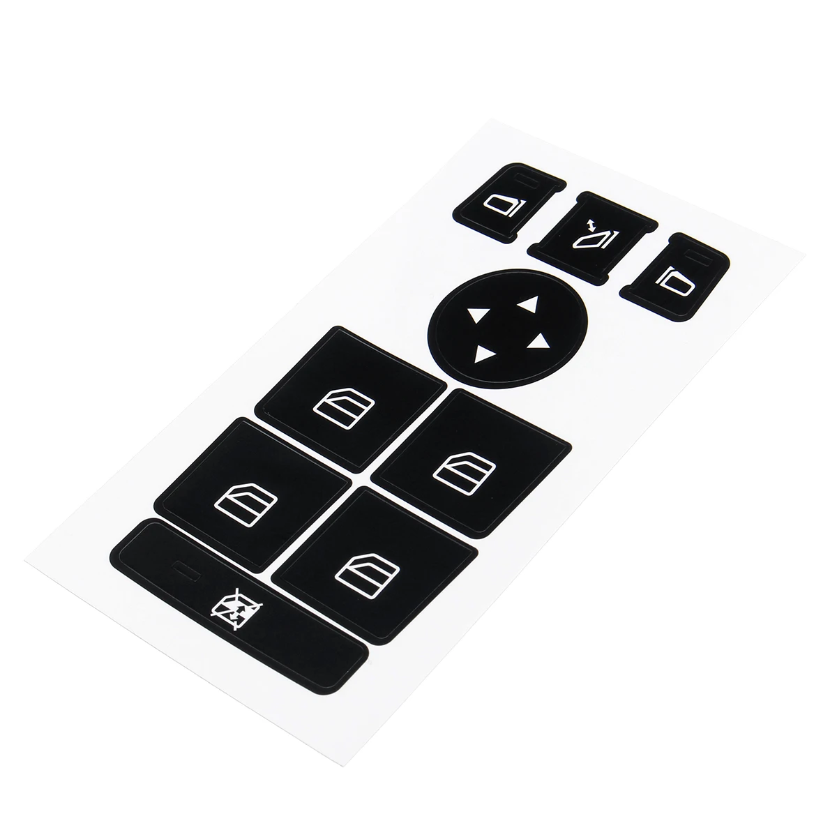 Car Window Switch Button Repair Stickers For Mercedes For ...