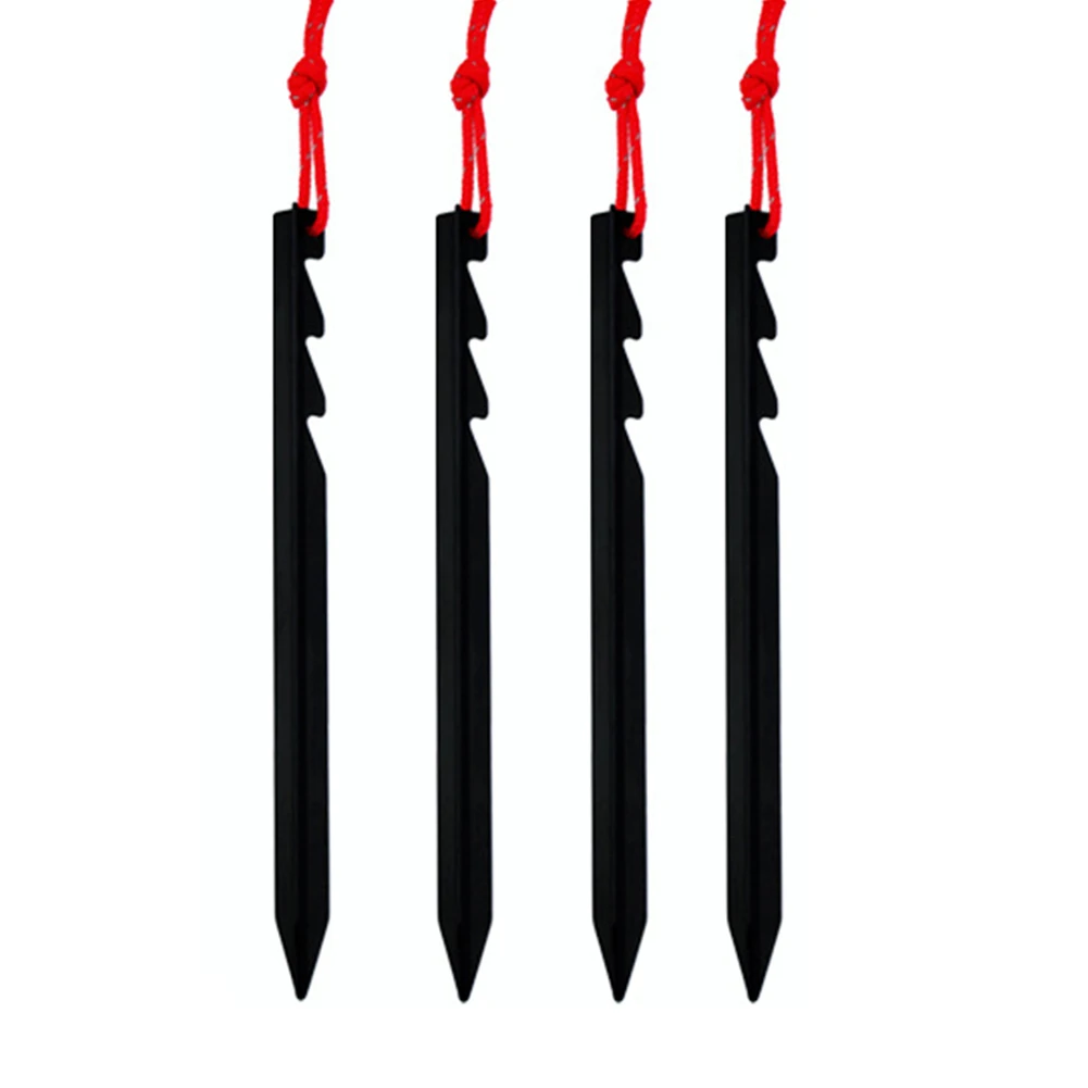 

New Tent Pegs Camping Aluminium Alloy Floor Nails Canopy Stake Accessories 4PCS