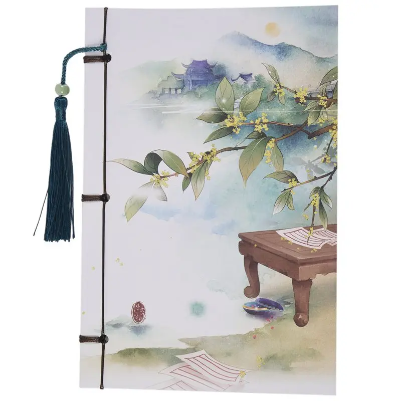 

Vintage tassel Notebook Vintage Style Notebook Diaries Notebook with Tassel # 11