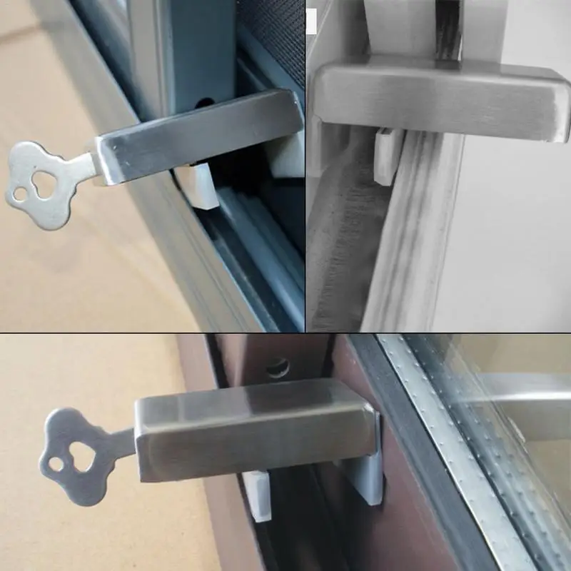 

Slot Key Window Lock Window Translation Lock Child Safety Lock Anti-Theft Lock Sliding Door And Window Stopper