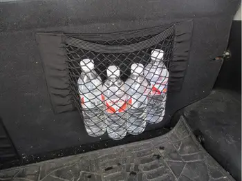 

HOT Car Mesh Trunk Car Organizer Net Bag Network For Ford focus hyundai i30 solaris lexus renault duster polo toyota auris benz