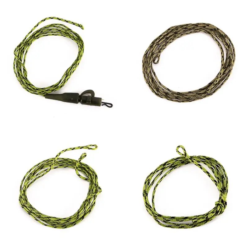 

Fishing Line Lead Core Wire Group With Threading Pipe Joint Line Braided Fishing Line PE Woven Wire Group Carp Fishing Tackle