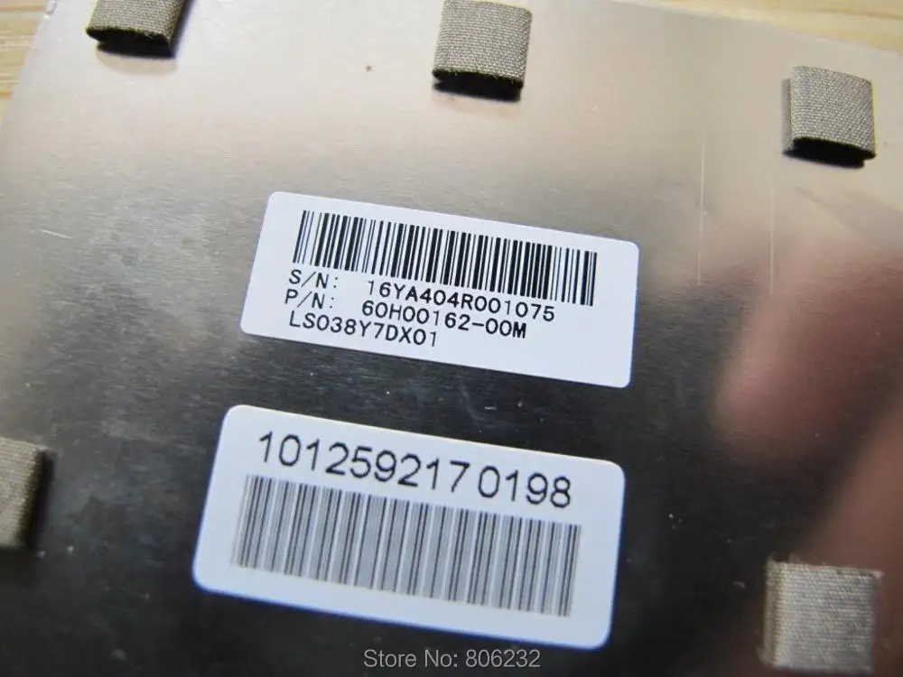 Жк дисплей IMIDO LS038Y7DX01 для Unitech PA692 60H00162 00M|Экраны мобильных телефонов| |