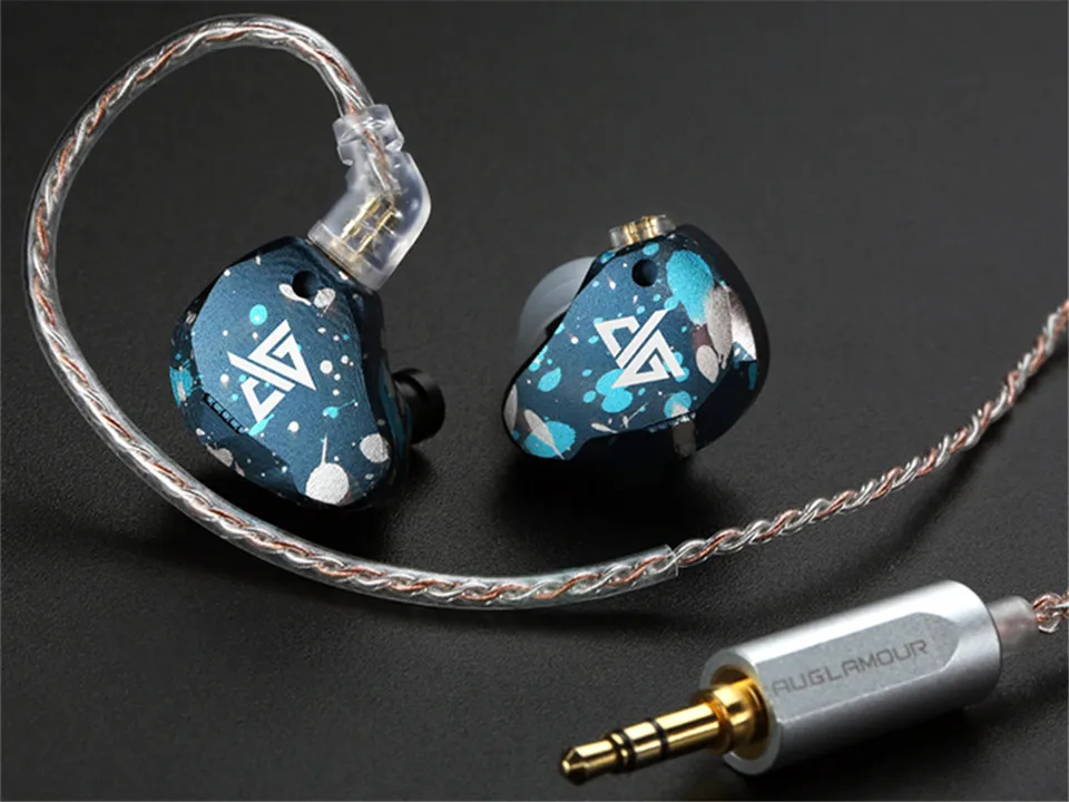 Auglamour RT 3 Dynamic + 2 сбалансированные арматурные гибридные драйвер 2pin 0 78 мм съемные HiFi