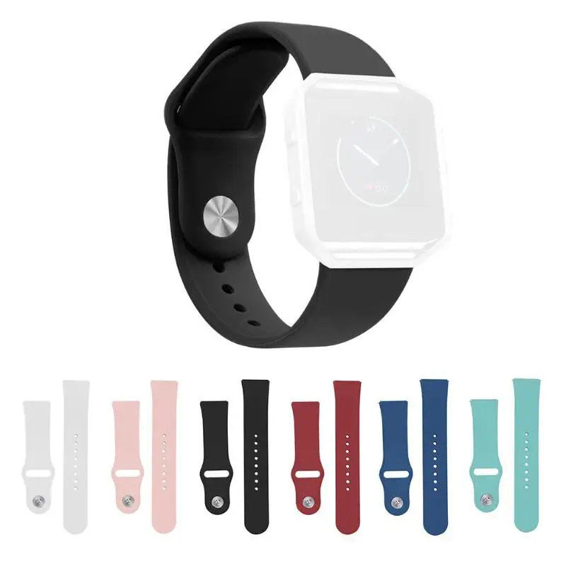 

Pro Soft Silicone Watchband Replacement for Fitbit Blaze Sport Smart Watch Fashion Wrist Strap Bracelet