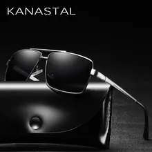 Квадратные мужские винтажные Поляризованные солнцезащитные очки черного/коричневого цвета UV400, роскошные брендовые дизайнерские очки для вождения