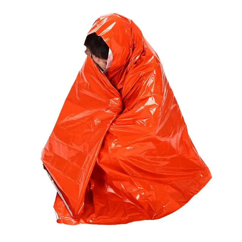210*130 см аварийное одеяло спасательный штора-экран спасательный военный оранжевый