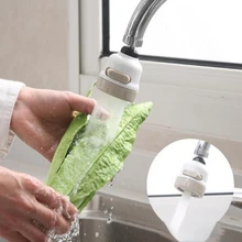 1 шт., смеситель для душа, мобильный, для кухни, Универсальная головка, 360 градусов, вращающийся кран, водосберегающий распылитель, фильтр брызг