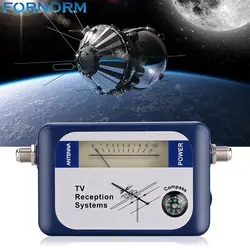 FORNORM DVB-T Locator Поиск цифрового сигнала ТВ приемник с компасом антенна указатель измеритель интенсивности антенна через спутник