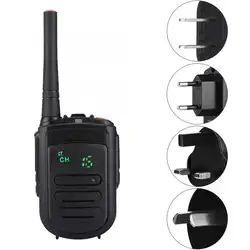 Mini9 Портативный UHF Ручной двухстороннее Walkie Talkie с высокое качество